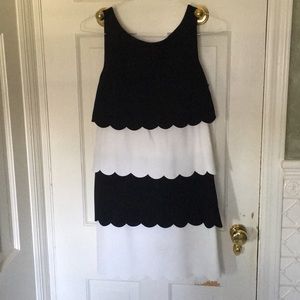 Beautiful gently worn Bailey 44 Scalloped Dress